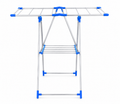 Foldable Metal Clothes Hanger | Lightweight Portable Drying Rack for Home & Travel