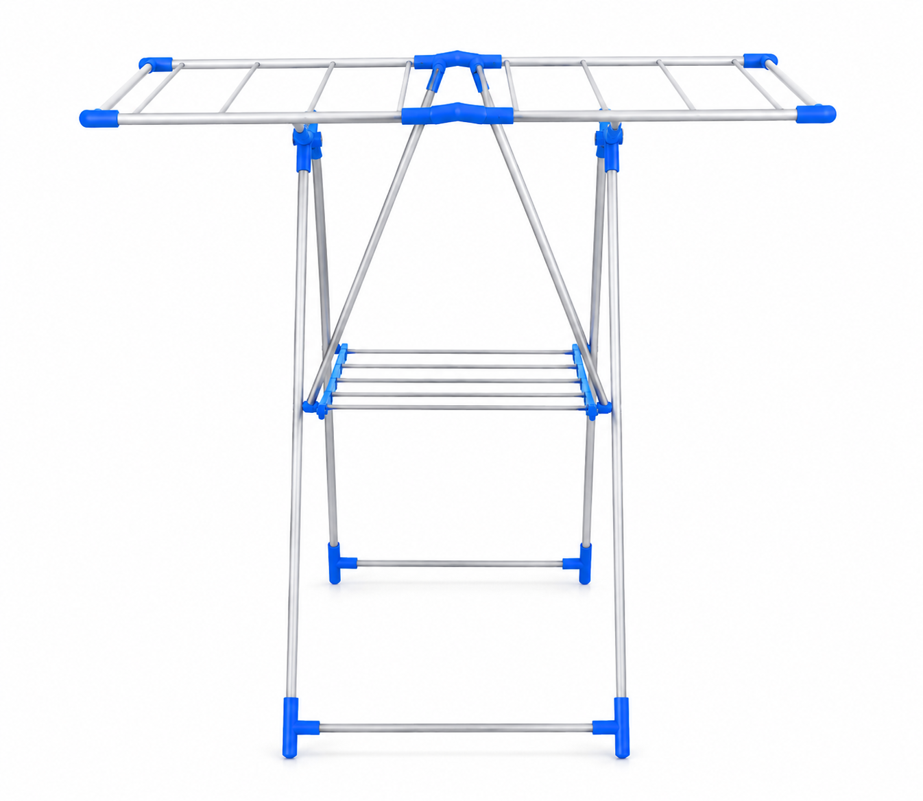 Foldable Metal Clothes Hanger | Lightweight Portable Drying Rack for Home & Travel